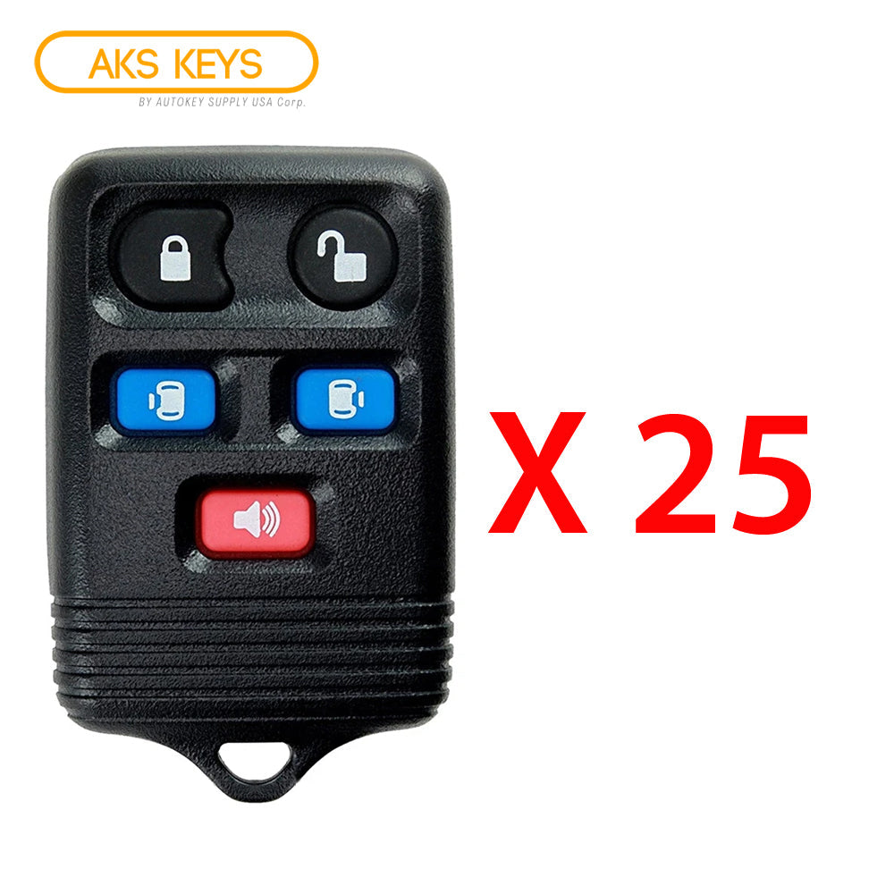 1998 - 2008 Ford Remote Control 5B FCC# CWTWB1U551 (25 Pack)