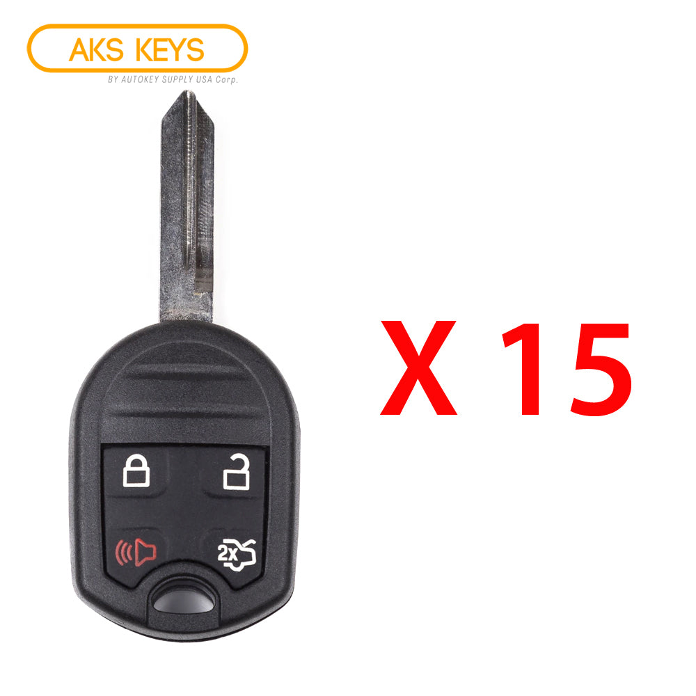 2007 - 2019 Ford Remote Control Key 4B FCC# CWTWB1U793 (15 Pack)