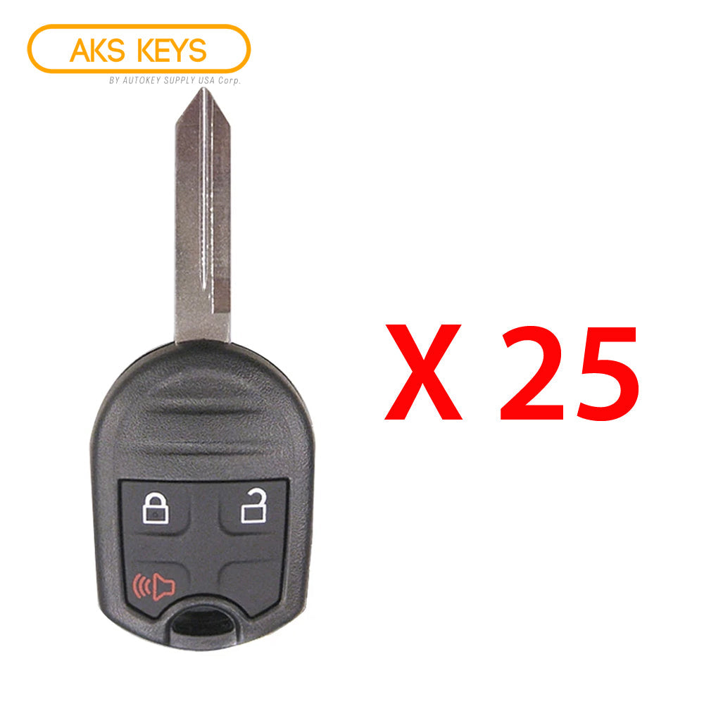 2007 - 2019 Ford Remote Key 3B FCC# CWTWB1U793 / 315 MHz (25 Pack)
