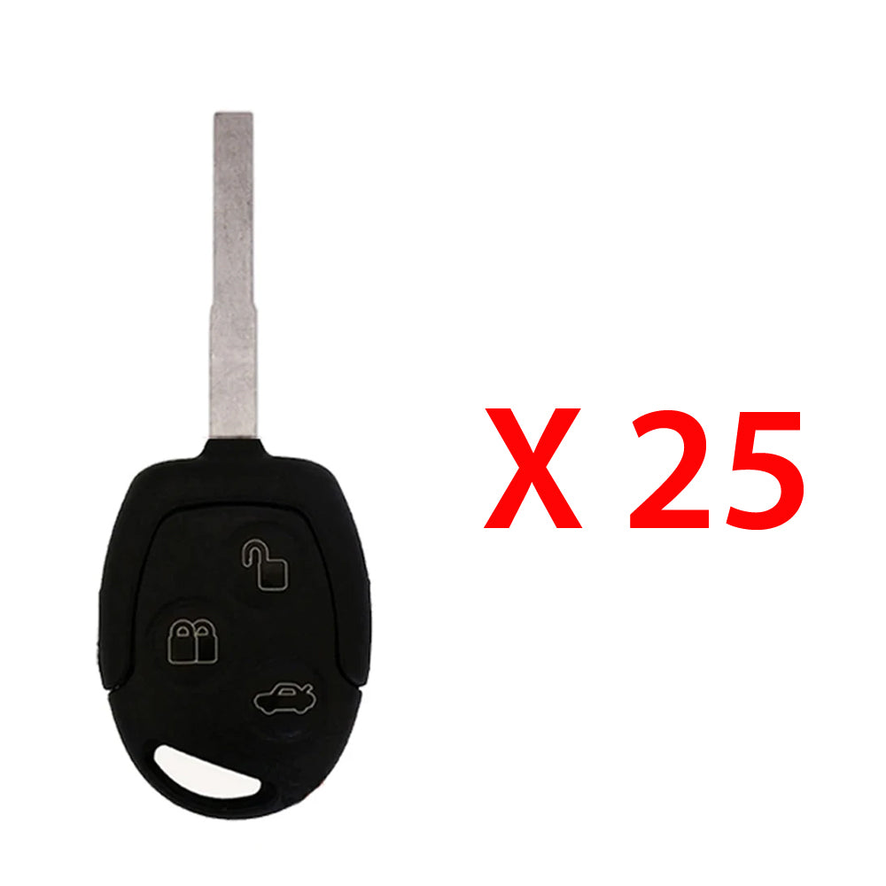 2011 - 2018 Ford Fiesta Remote Key 3B FCC# KR55WK47899 (25 Pack)