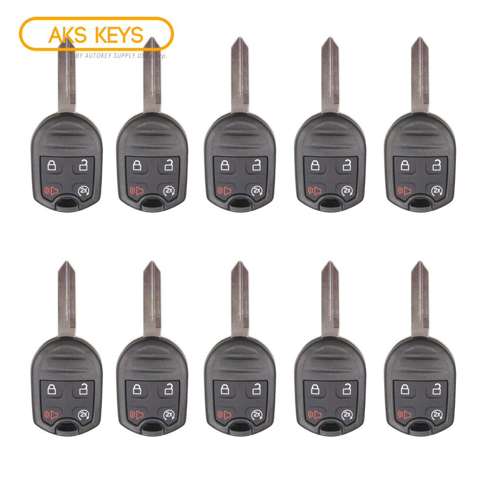 2011 - 2019 Ford Remote Control Key w/ Remote Start 4B FCC# CWTWB1U793 (10 Pack)