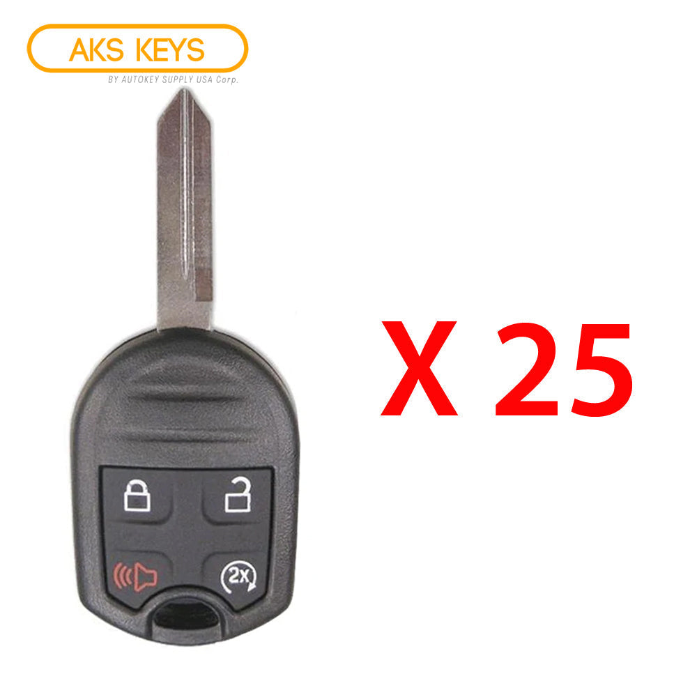 2011 - 2019 Ford Remote Control Key w/ Remote Start 4B FCC# CWTWB1U793 (25 Pack)