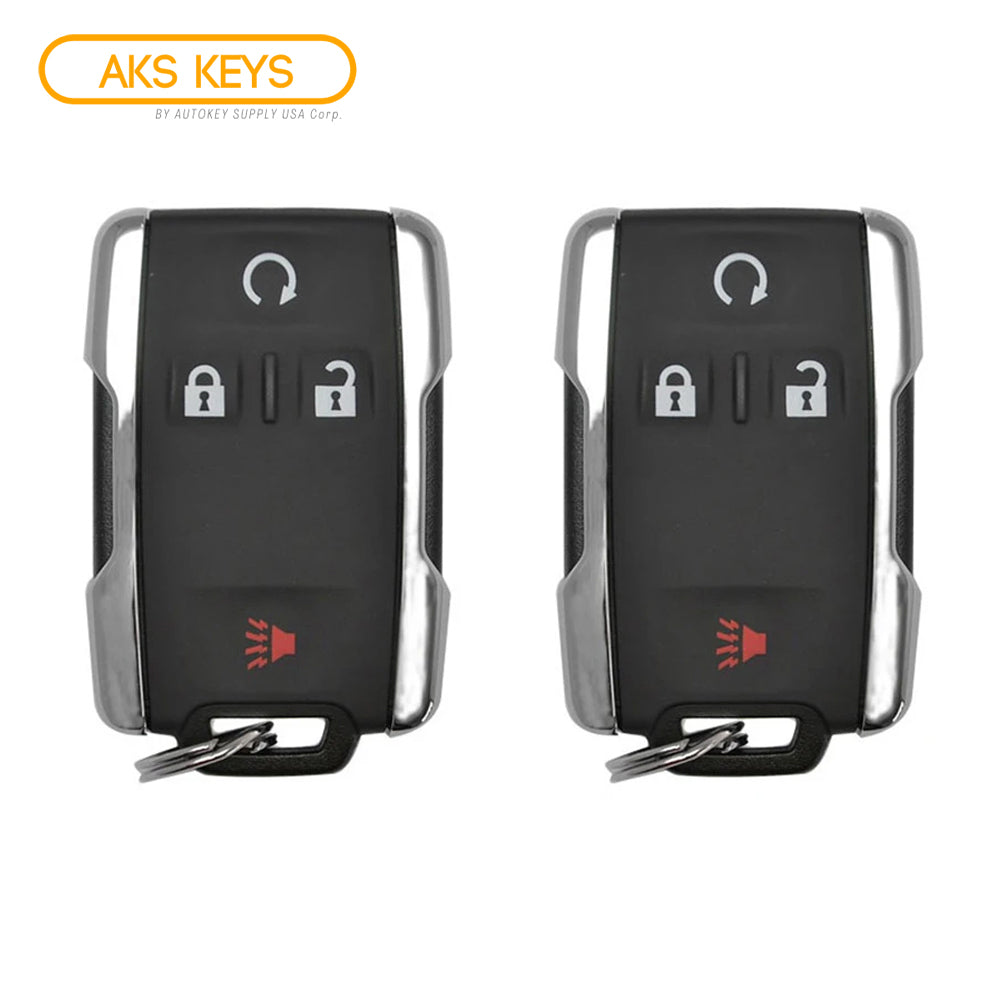 2014 - 2022 GMC Keyless Entry 4B Fob W/ Trunk FCC# M3N32337100 - 13580082 (2 Pack)