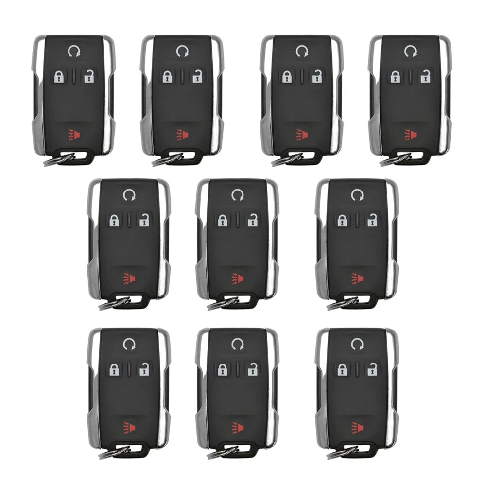 2014 - 2022 GMC Keyless Entry 4B Fob W/ Trunk FCC# M3N32337100 - 13580082 (10 Pack)