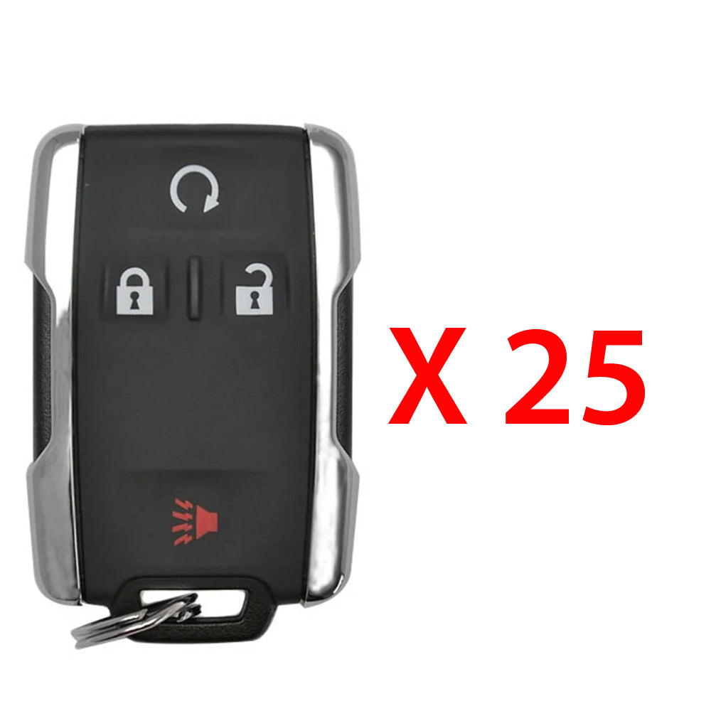 2014 - 2022 GMC Keyless Entry 4B Fob W/ Trunk FCC# M3N32337100 - 13580082 (25 Pack)