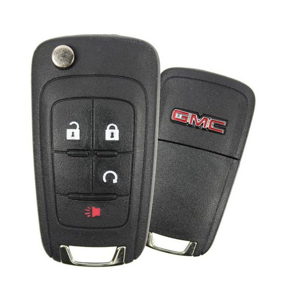 2010 - 2017 GMC Terrain Flip Key Fob 4B W/ Remote Start FCC# OHT01060512 - 20873622