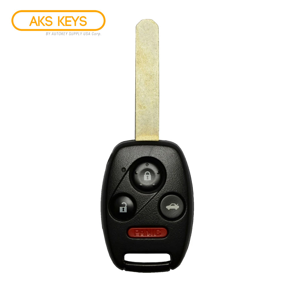 2008 Honda Accord 2 Drs. Key Fob 4 Buttons FCC # MLBHLIK-1T