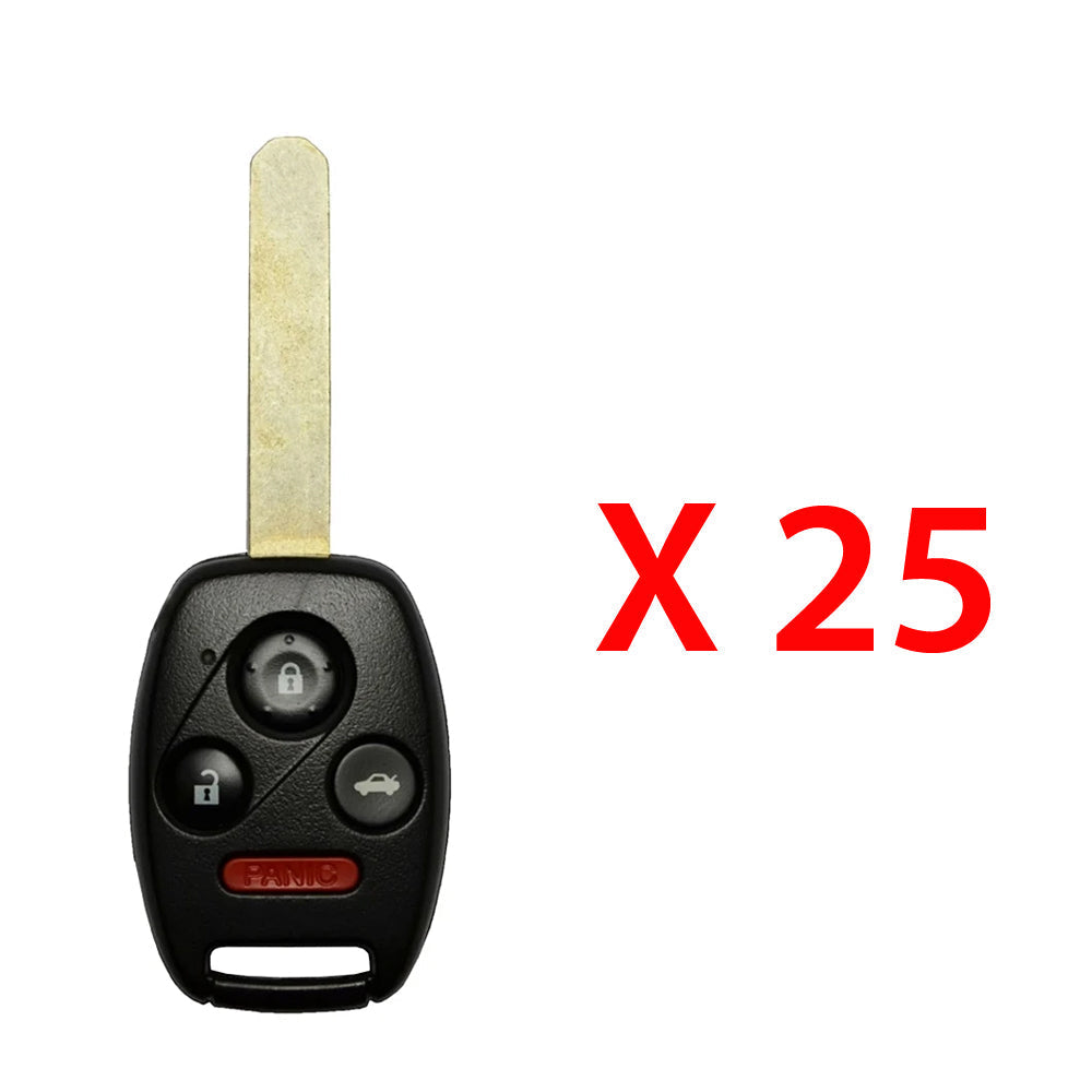 2012 - 2014 Honda Remote Head Key 4B FCC# N5F-A05TAA (25 Pack)
