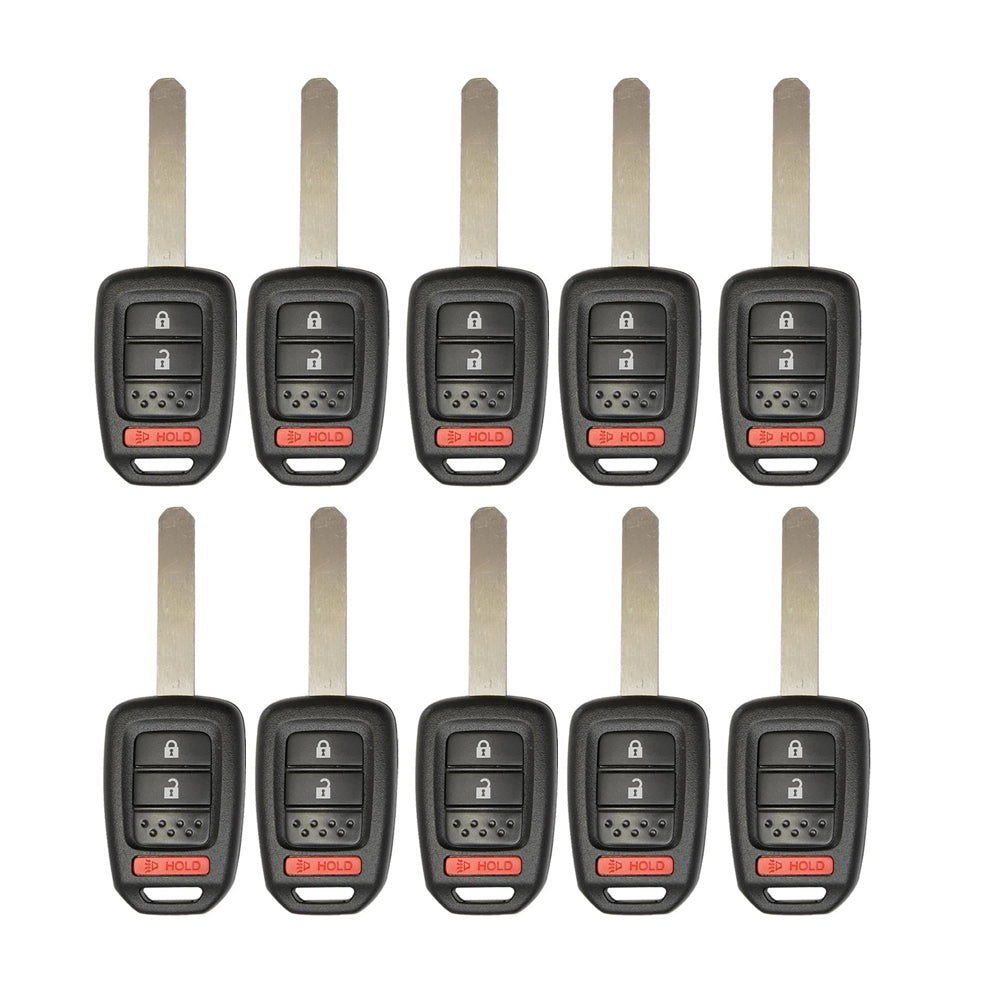 2013 - 2015 Honda Remote Head Key 3B FCC# MLBHLIK6-1T (10 Pack)