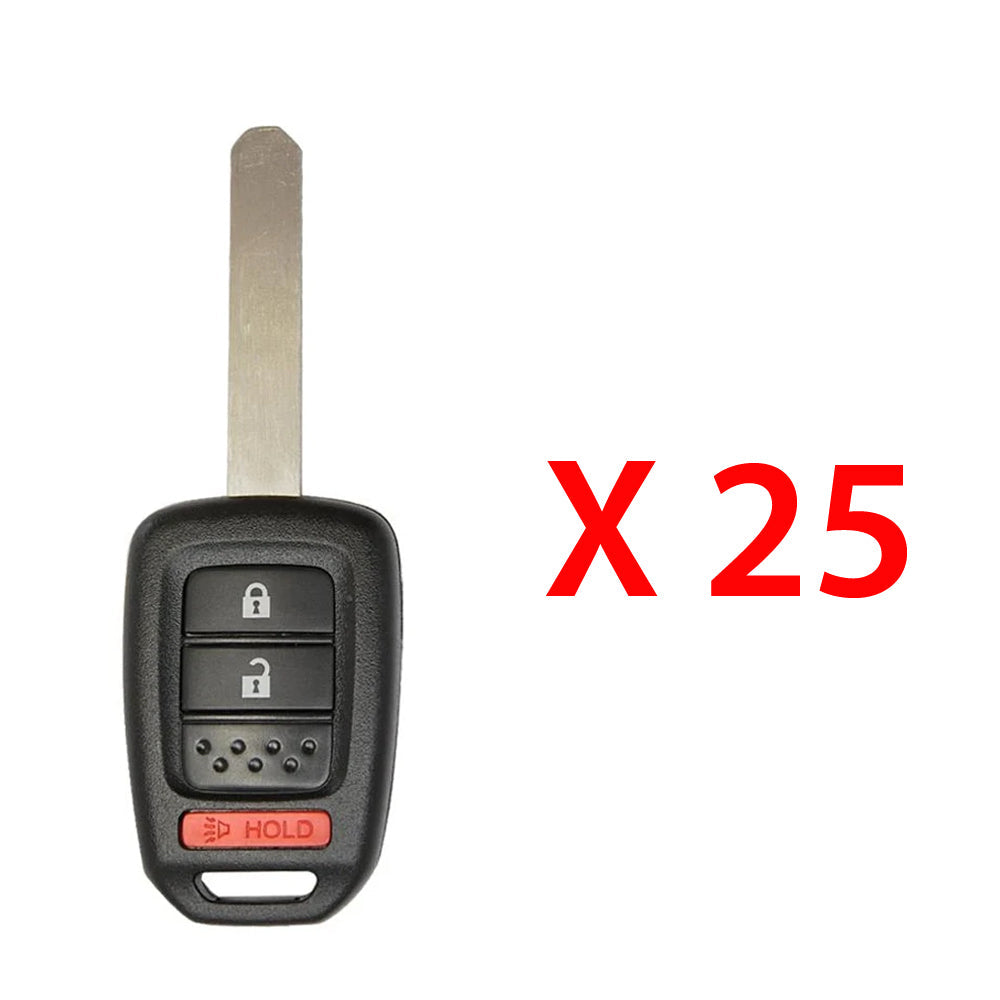 2013 - 2015 Honda Remote Head Key 3B FCC# MLBHLIK6-1T (25 Pack)