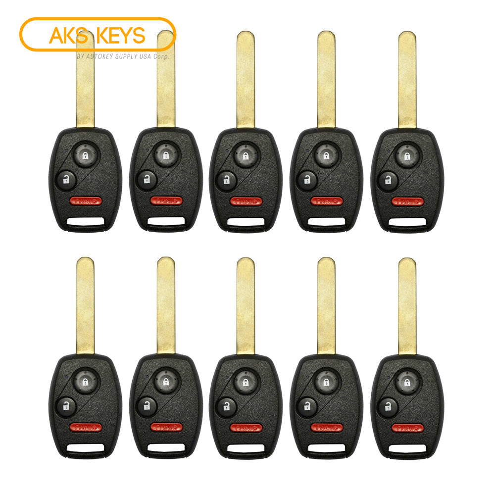 2005 - 2008 Honda Pilot Remote Head Key 3B FCC# CWTWB1U545 (10 Pack)