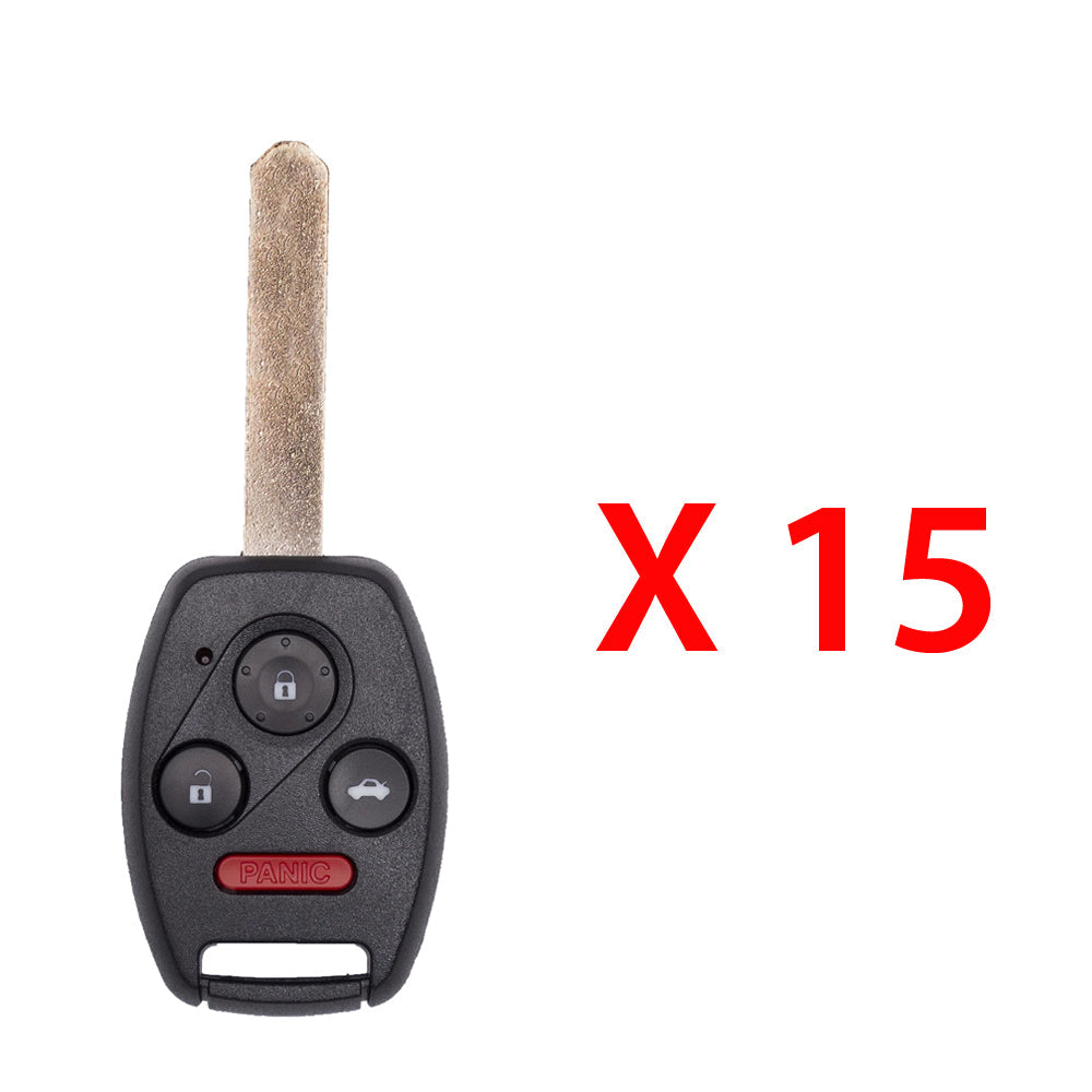 2005 - 2006 Honda CR-V Remote Head Key 4B FCC# OUCG8D-380H-A (15 Pack)