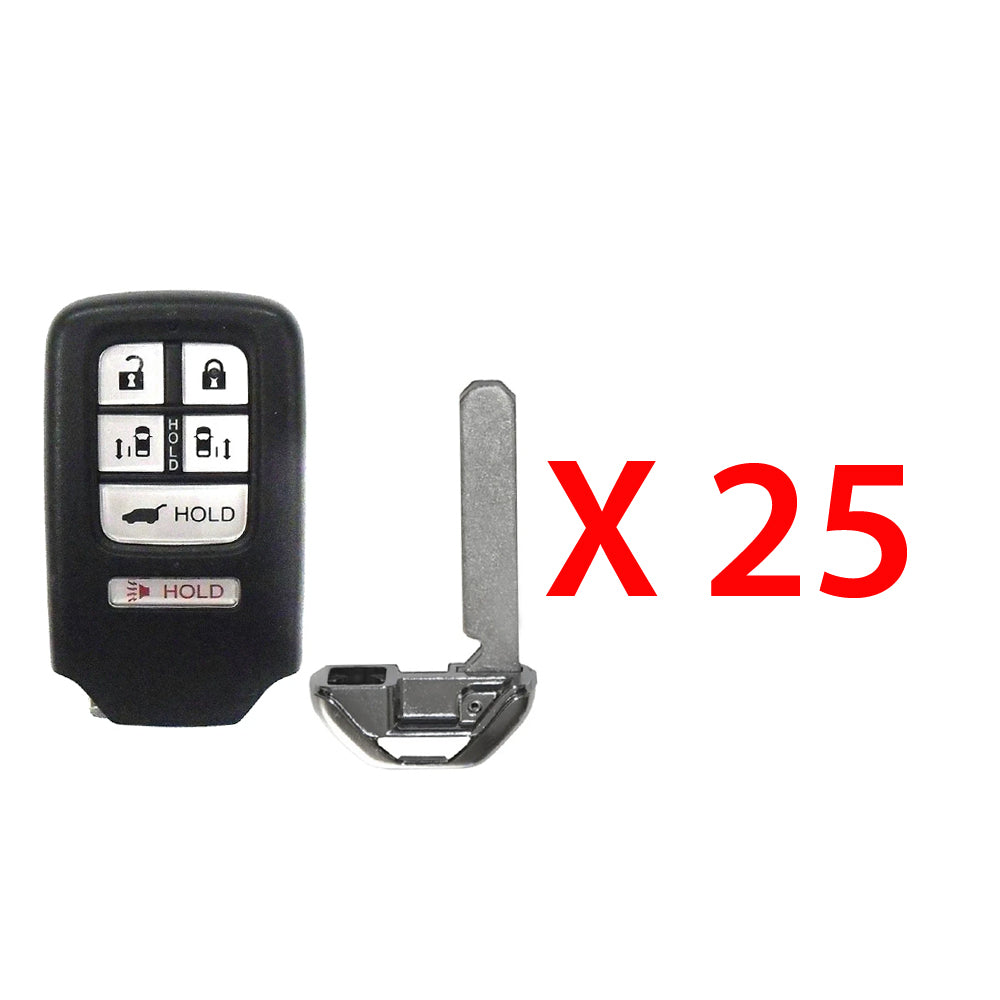 2014 - 2017 Honda Odyssey Smart Key 6B FCC# KR5V1X (25 Pack)