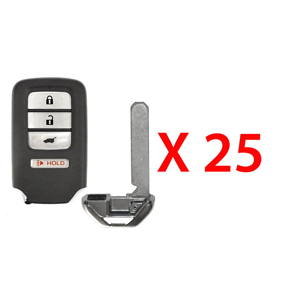 2016 - 2020 Honda Smart Key 4B FCC# KR5V1X (25 Pack)