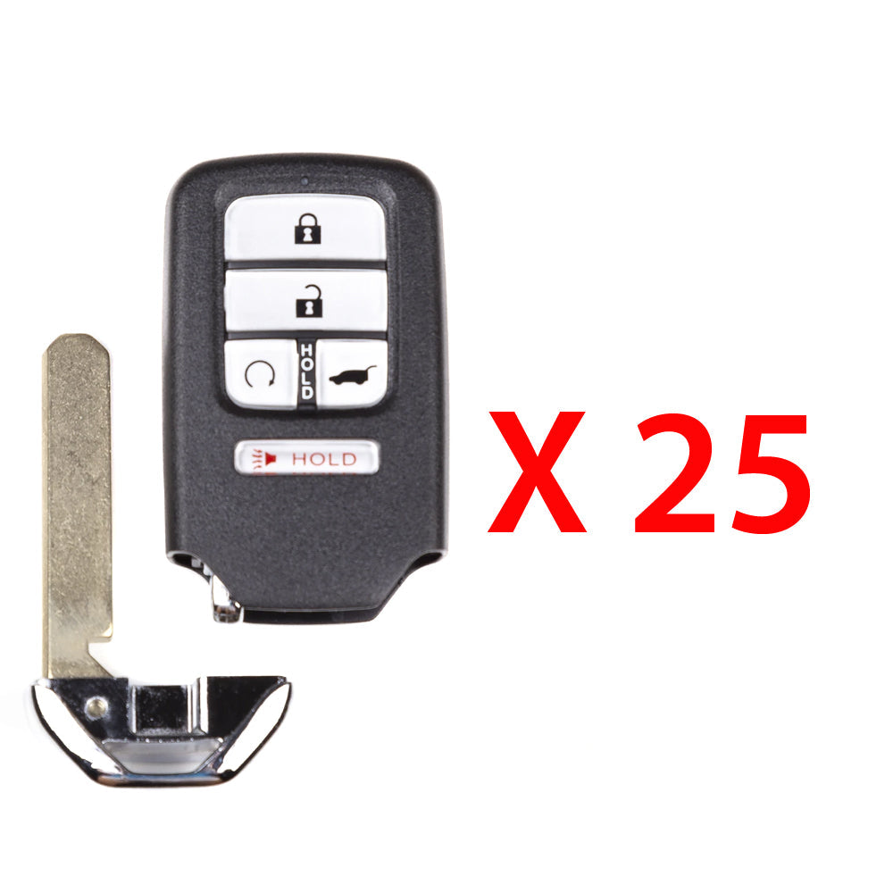 2016 - 2018 Honda Pilot Smart Key 5B FCC# KR5V2X V44 (25 Pack)