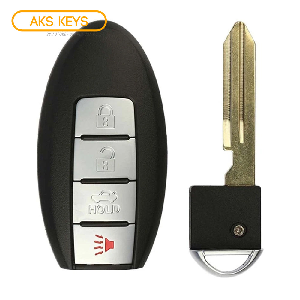 2007 - 2010 Infiniti Smart Key 4B W/ Trunk Fob FCC# CWTWBU735 / CWTWBU618 - 285E3-EH12A