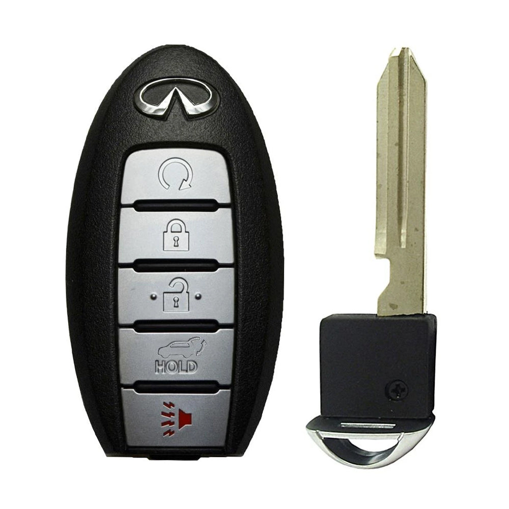 2013 - 2017 Infiniti JX35 QX60 Smart Key 5B W/ Hatch & Remote Start Fob FCC# KR5S180144014 - 285E3-9NB5A