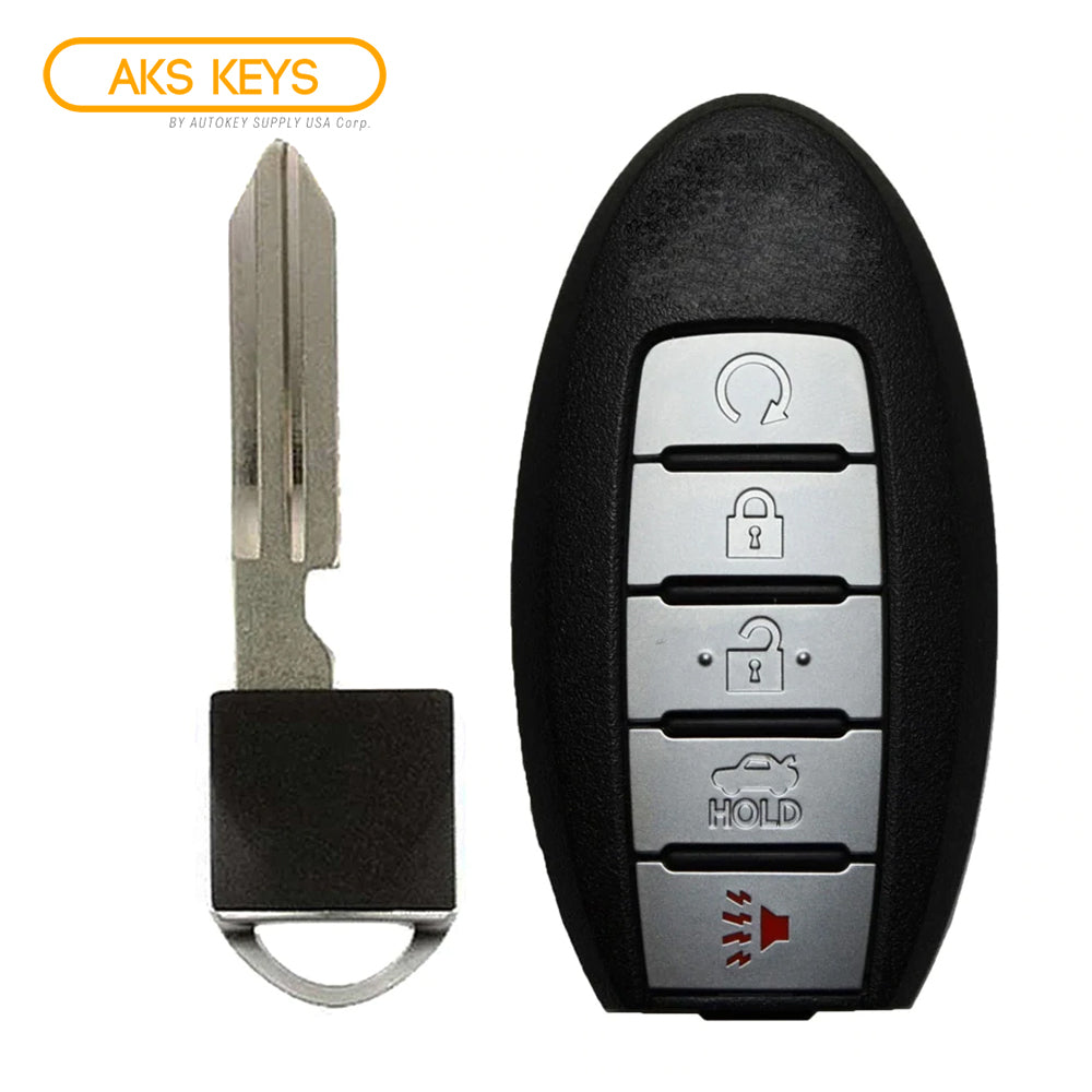 2013 - 2017 Infiniti JX35 QX60 Smart Key 5B W/ Hatch & Remote Start Fob FCC# KR5S180144014 - 285E3-9NB5A