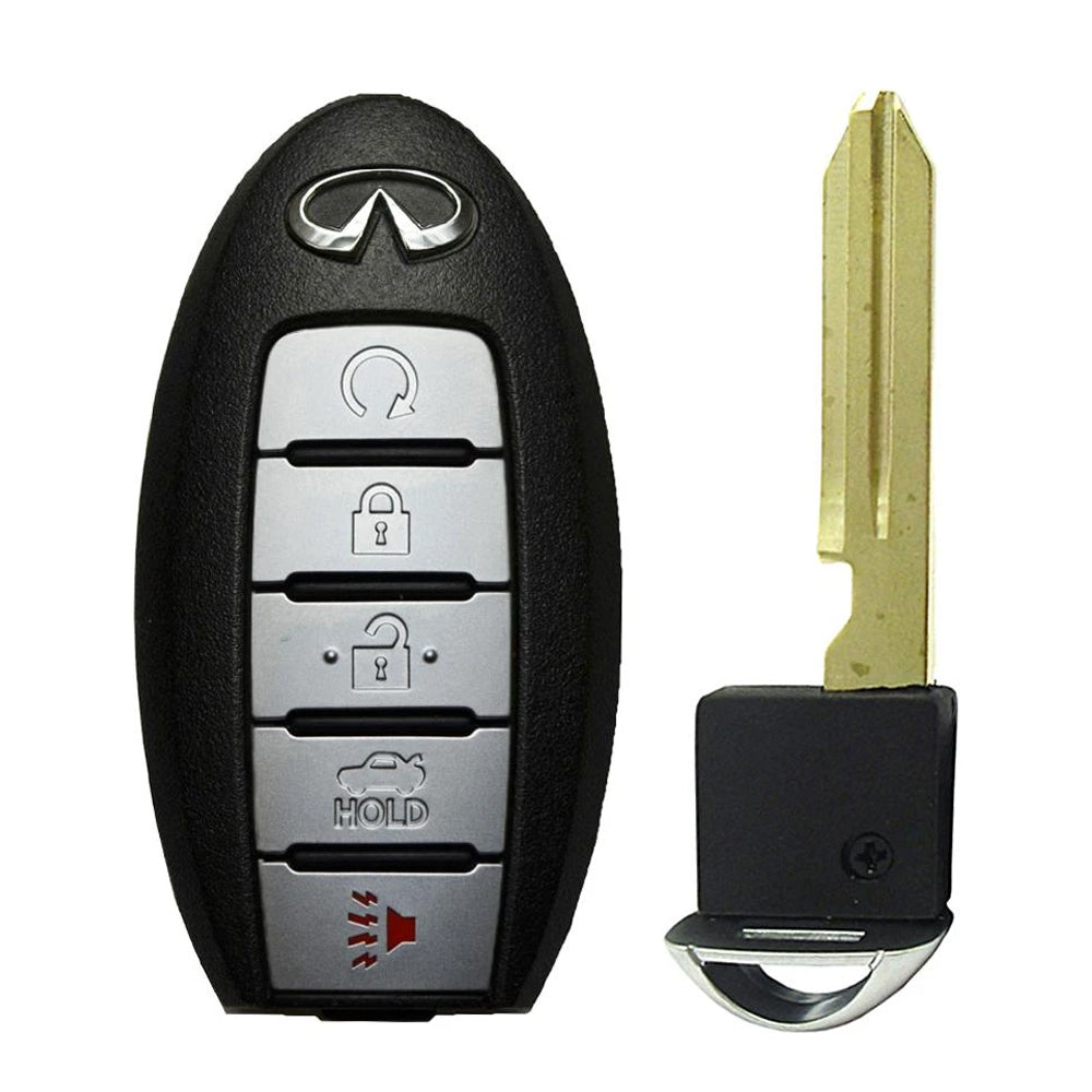 2016 - 2020 Infiniti Smart Key 5B W/ Trunk & Remote Start Fob FCC# KR5S180144014 - 285E3-4HK0A