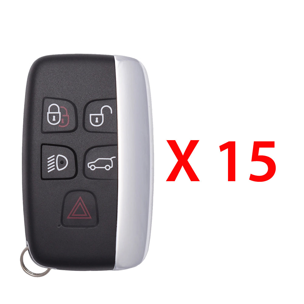 2011 - 2020 Jaguar Smart Key 5B FCC# KOBJTF10A (15 Pack)