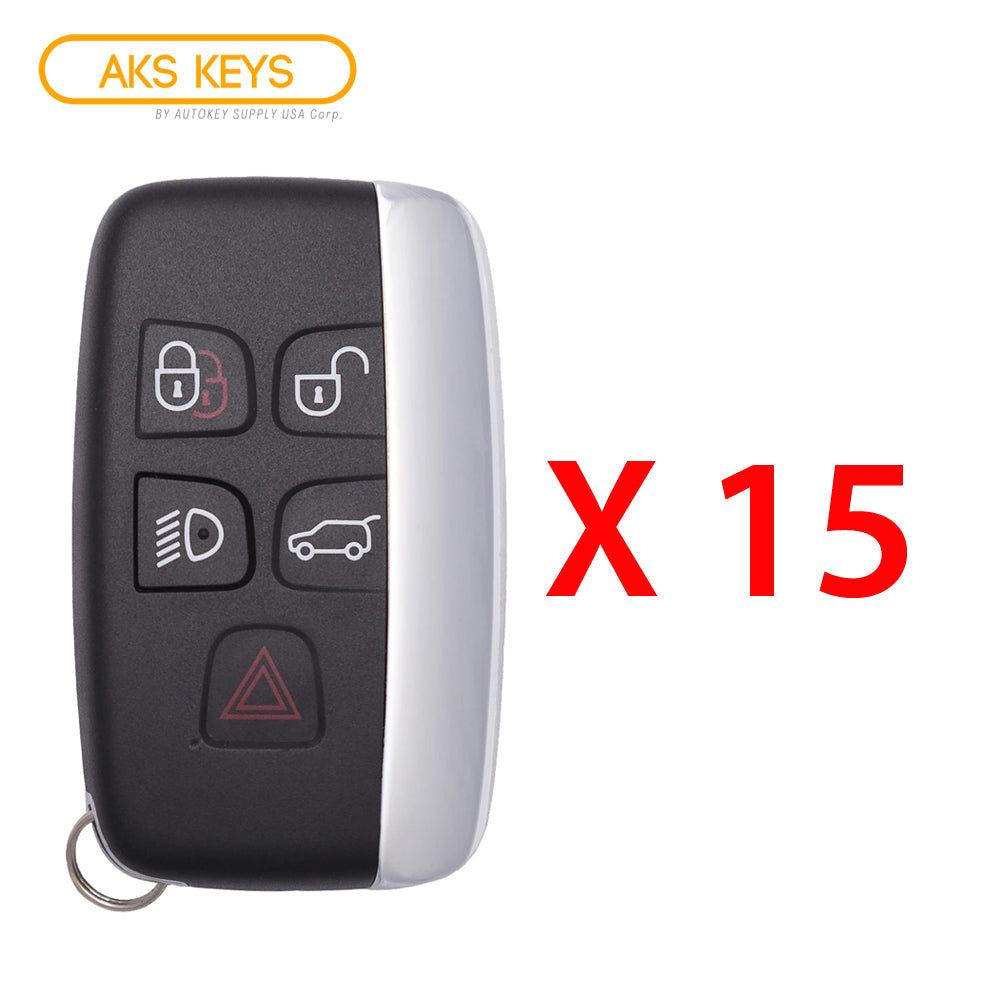 2011 - 2020 Jaguar Smart Key 5B FCC# KOBJTF10A (15 Pack)