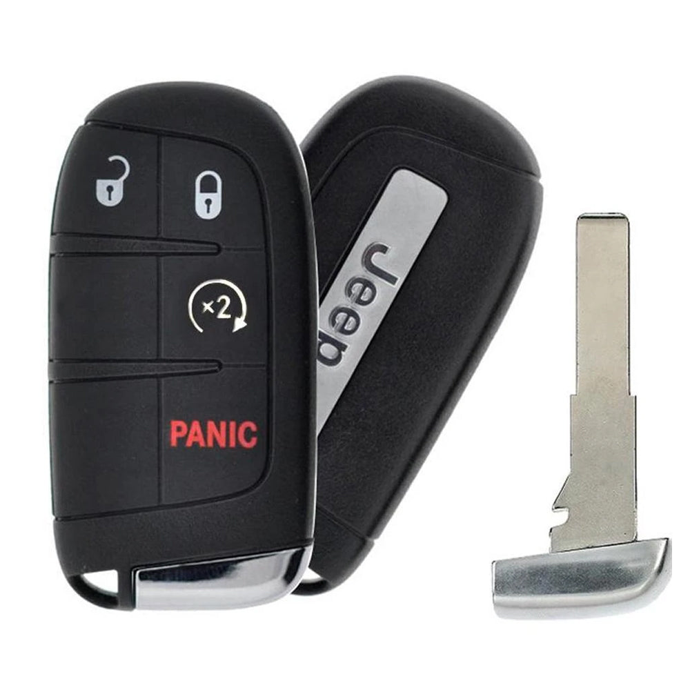 2016 - 2022 Jeep Renegade Smart Key 4B W/ Remote Start FCC# M3N-40821302