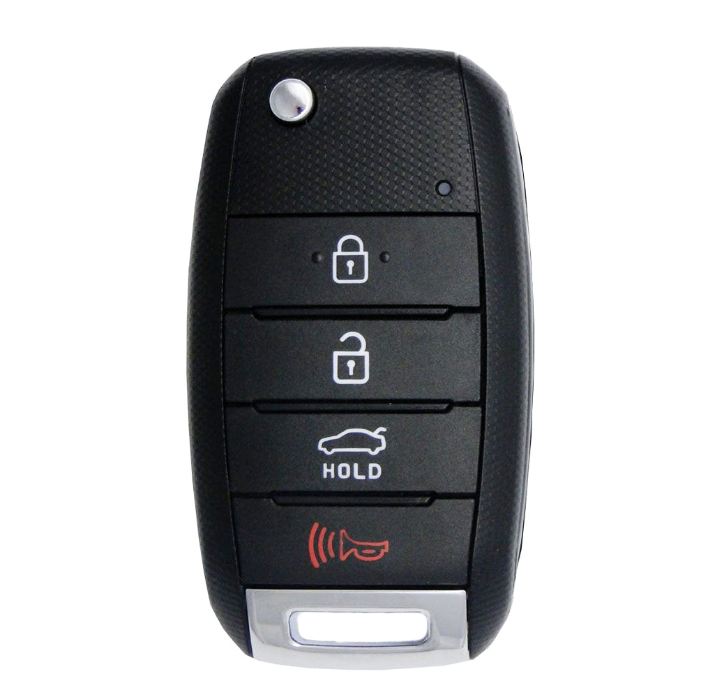 2016 - 2020 Kia Optima Flip Key Fob 4B FCC# SY5JFRGE04 (JF 4BT)