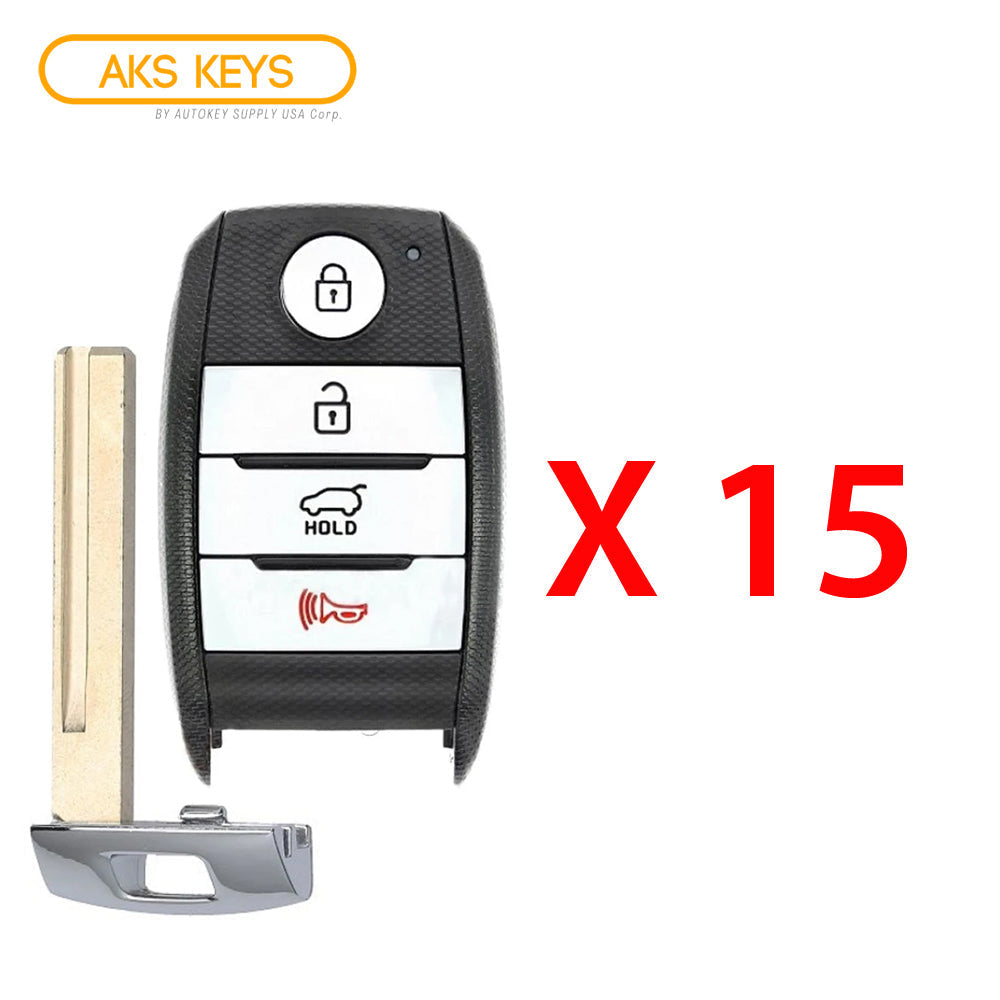2016 - 2018 Kia Sorento Smart Key 4B FCC# TQ8-FOB-4F06 (UM) (15 Pack)