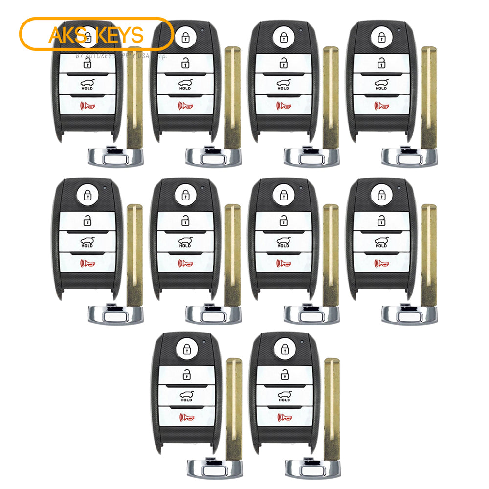 2016 - 2019 Kia Sportage Smart Key 4B FCC# TQ8-FOB-4F08 (10 Pack)