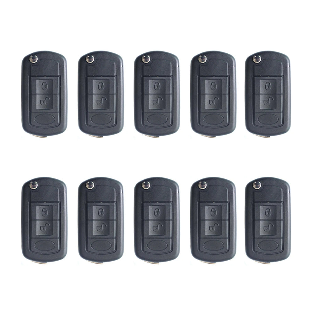 2005 - 2011 Land Rover Remote Flip Key 3B FCC# NT8-15K6014CFFTXA (10 Pack)