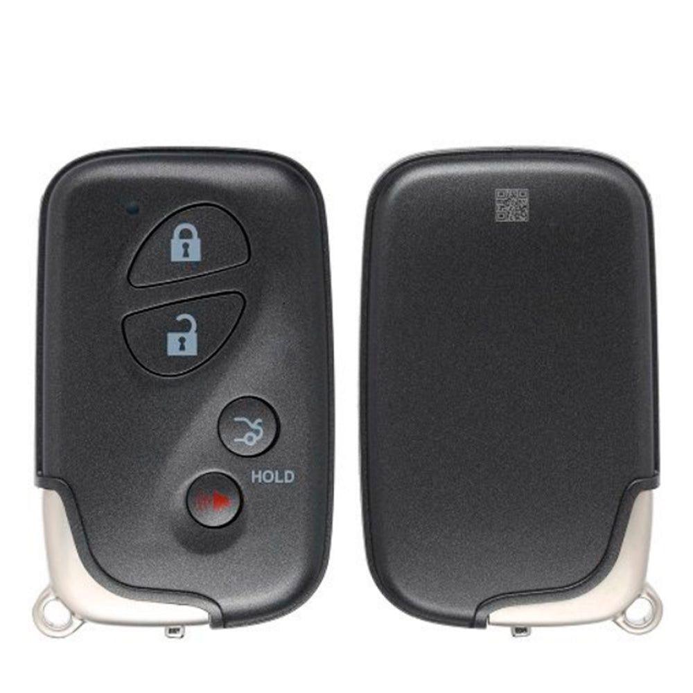 2009 - 2011 Lexus Smart Key 4B W/ Trunk Fob FCC# HYQ14AAB - 3370 Board - 89904-50380