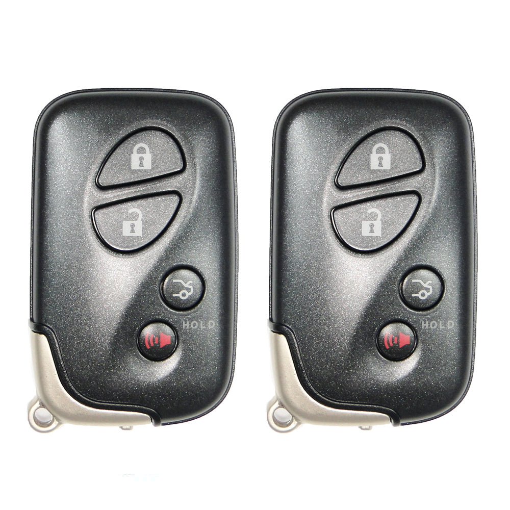 2006 - 2008 Lexus Smart Key 4B W/ Trunk Fob FCC# HYQ14AAB - 0140 Board - 89904-30270 (2 Pack)