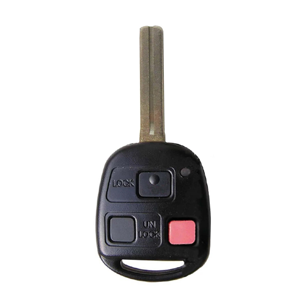 2002 - 2008 Lexus Key Fob 3B FCC# HYQ1512V - 4D68 Chip - 89070-60801