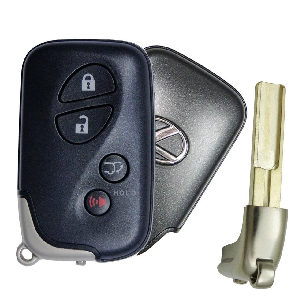 2008 - 2016 Lexus Smart Key 4B W/ Hatch Fob FCC# HYQ14AEM - 89904-60A00