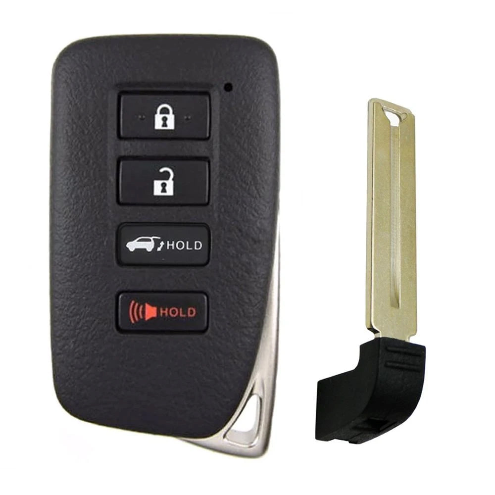 2015 - 2021 Lexus Smart Key 4B W/ Hatch Fob FCC# HYQ14FBA - 2110 (AG) Board - 89904-78470