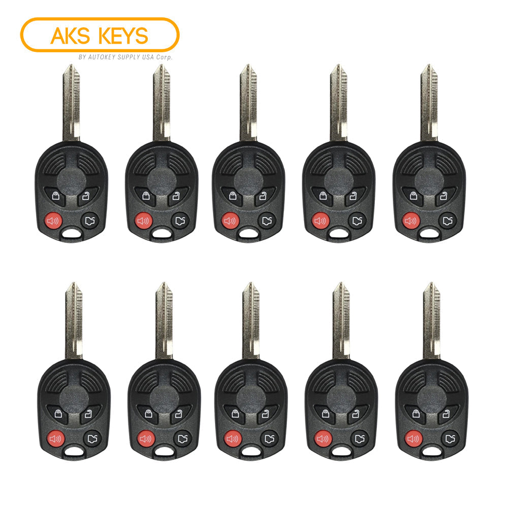 2006 - 2009 Lincoln Remote Key 4B FCC# OUCD6000022 - 40 Bits (10 Pack)