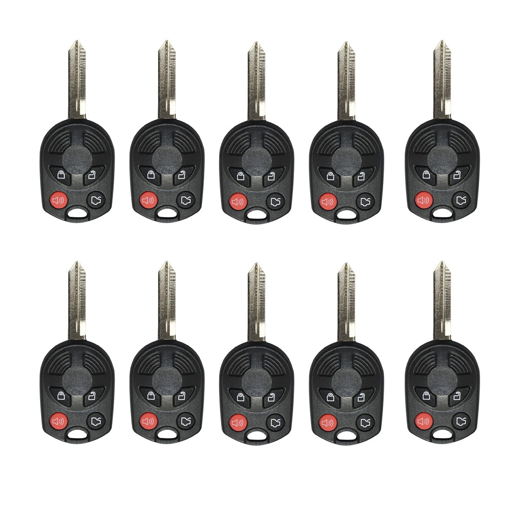 2006 - 2011 Mercury Remote Head Key FCC# OUCD6000022 (10 Pack)