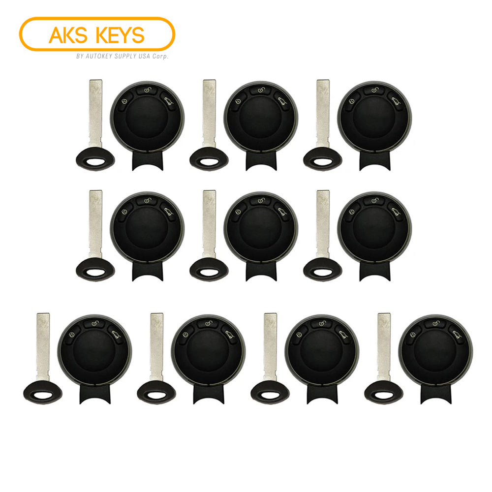 2006 - 2011 Mini Cooper Remote Fobik Key FCC# IYZKEYR5602 (10 Pack)