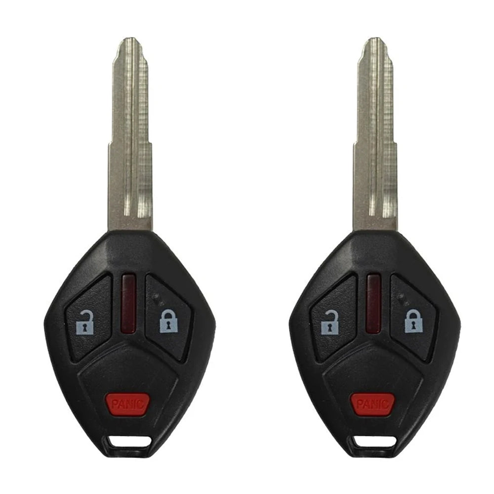 2007 - 2012 Mitsubishi Endeavor Key Fob 3B FCC# OUCG8D-620M-A - 6370A364 (2 Pack)