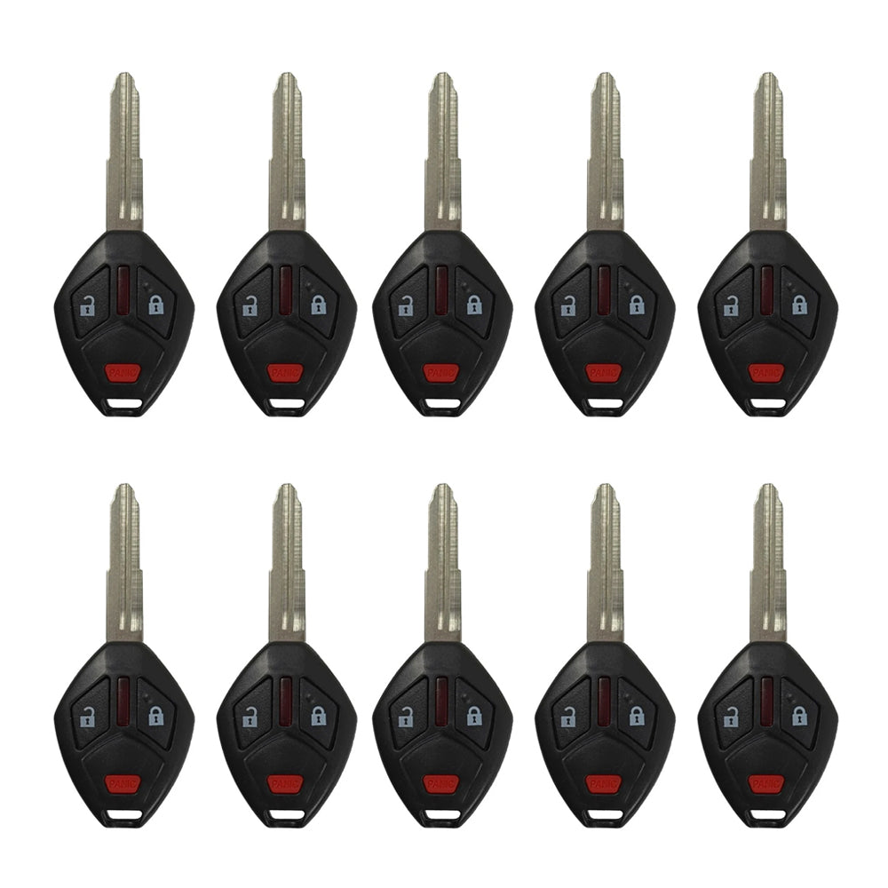 2007 - 2012 Mitsubishi Endeavor Key Fob 3B FCC# OUCG8D-620M-A - 6370A364 (10 Pack)