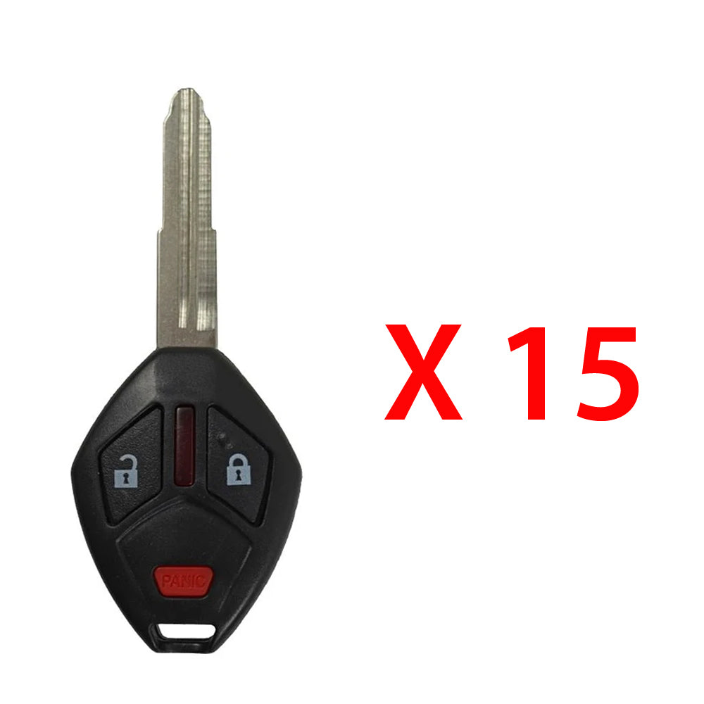 2007 - 2012 Mitsubishi Endeavor Key Fob 3B FCC# OUCG8D-620M-A - 6370A364 (15 Pack)