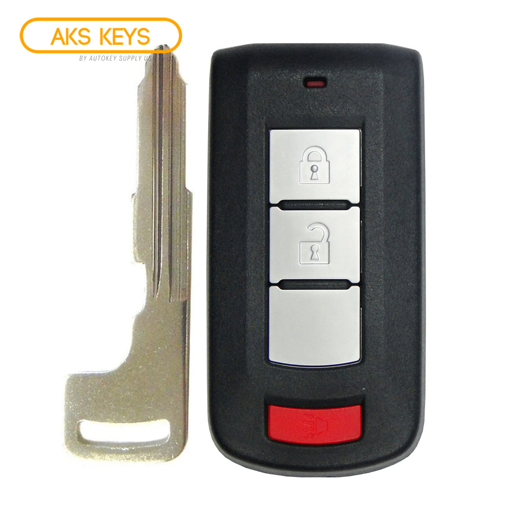 2007 - 2021 Mitsubishi Smart Key 3B Fob FCC# OUC644M-KEY-N - 8637-A316