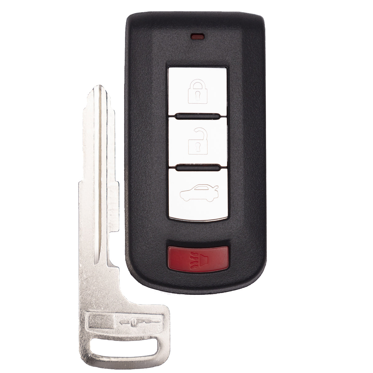 2008 - 2017 Mitsubishi Lancer Smart Key 4B Fob W/ Trunk FCC# OUC644M-KEY-N - 8637-A228
