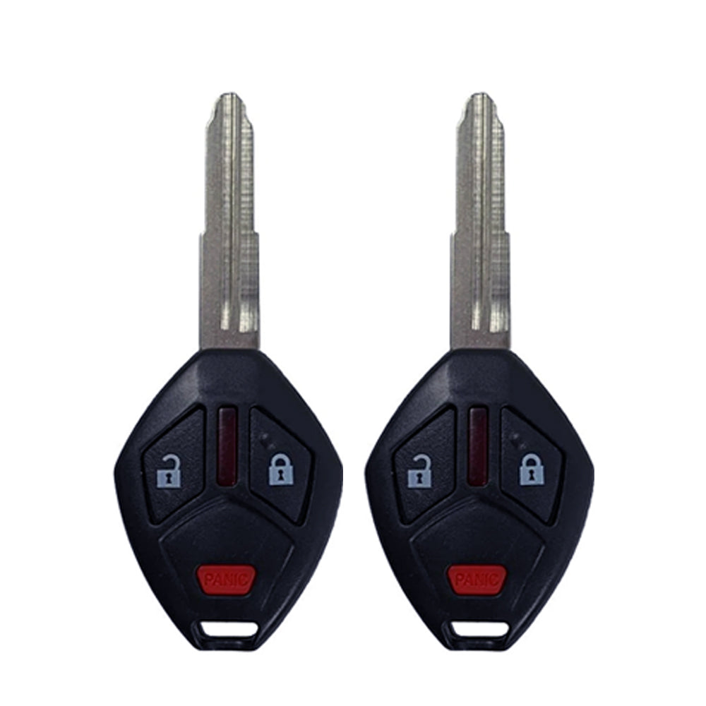 2014 - 2015 Mitsubishi Mirage Key Fob 3B FCC# OUCG8D-625M-A-HF - 6370B711 (2 Pack)