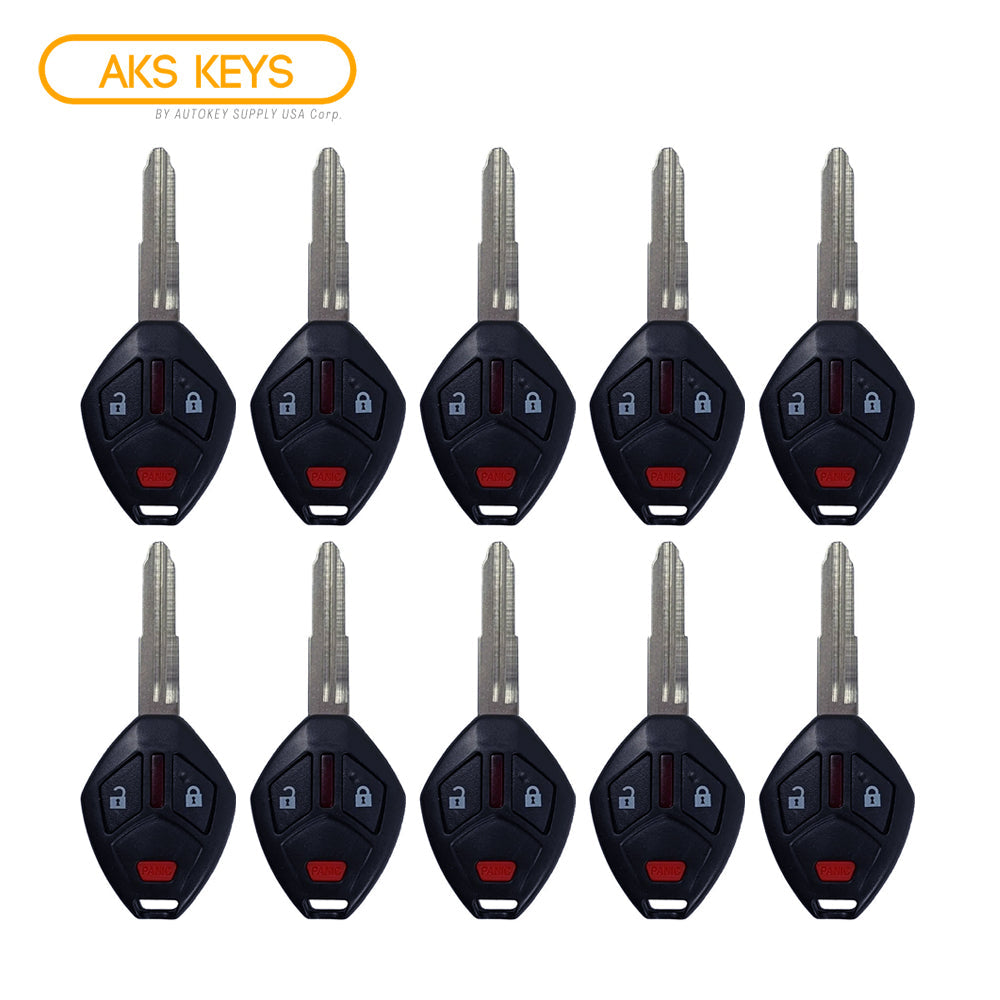 2014 - 2015 Mitsubishi Mirage Key Fob 3B FCC# OUCG8D-625M-A-HF - 6370B711 (10 Pack)