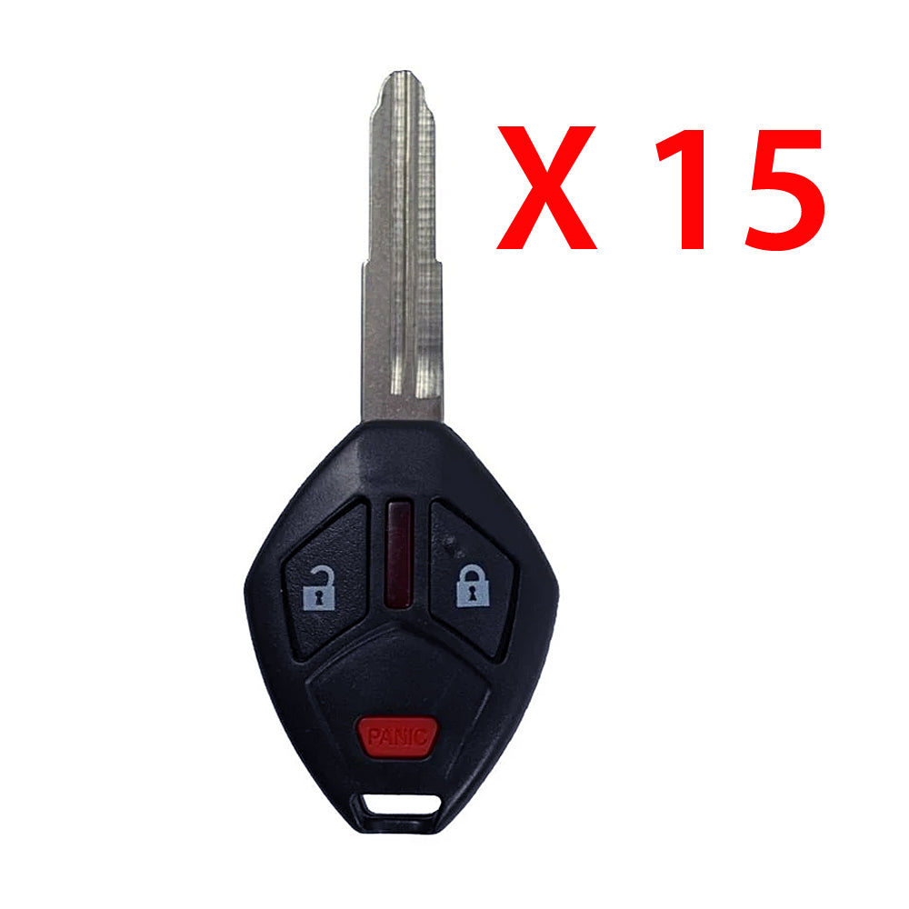 2014 - 2015 Mitsubishi Mirage Key Fob 3B FCC# OUCG8D-625M-A-HF - 6370B711 (15 Pack)