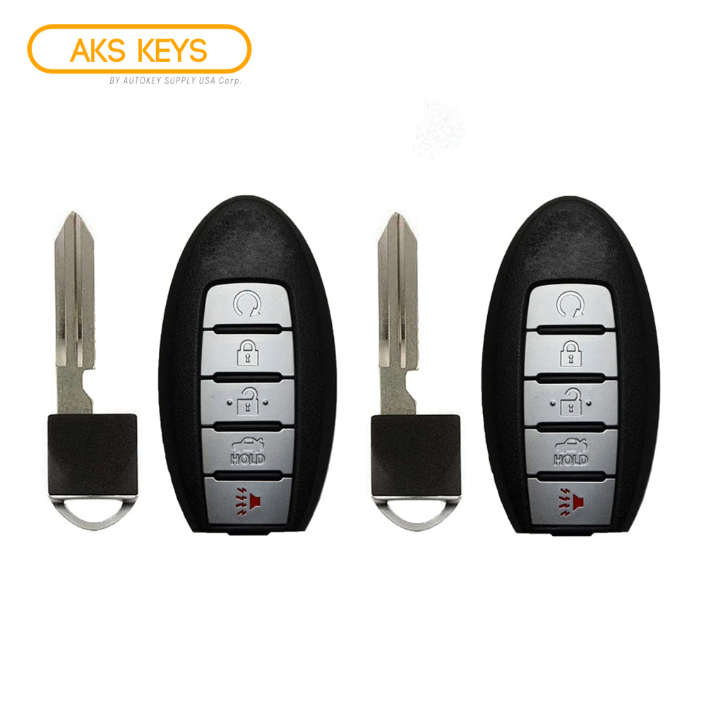 2013 - 2015 Nissan Altima Proximity Key w/ Remote Start 5B FCC# KR5S180144014 (2 Pack)