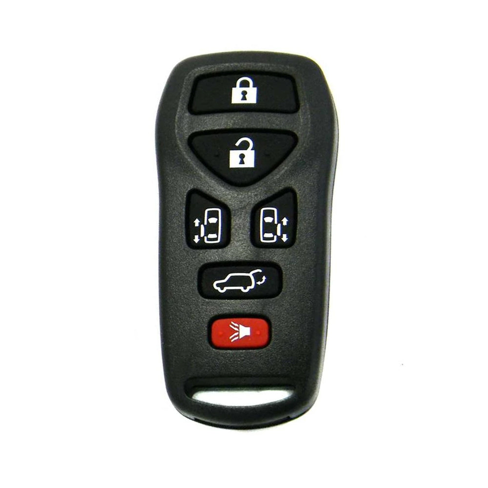 2004 - 2010 Nissan Quest Keyless Entry 6 Buttons Fob FCC# KBRASTU51