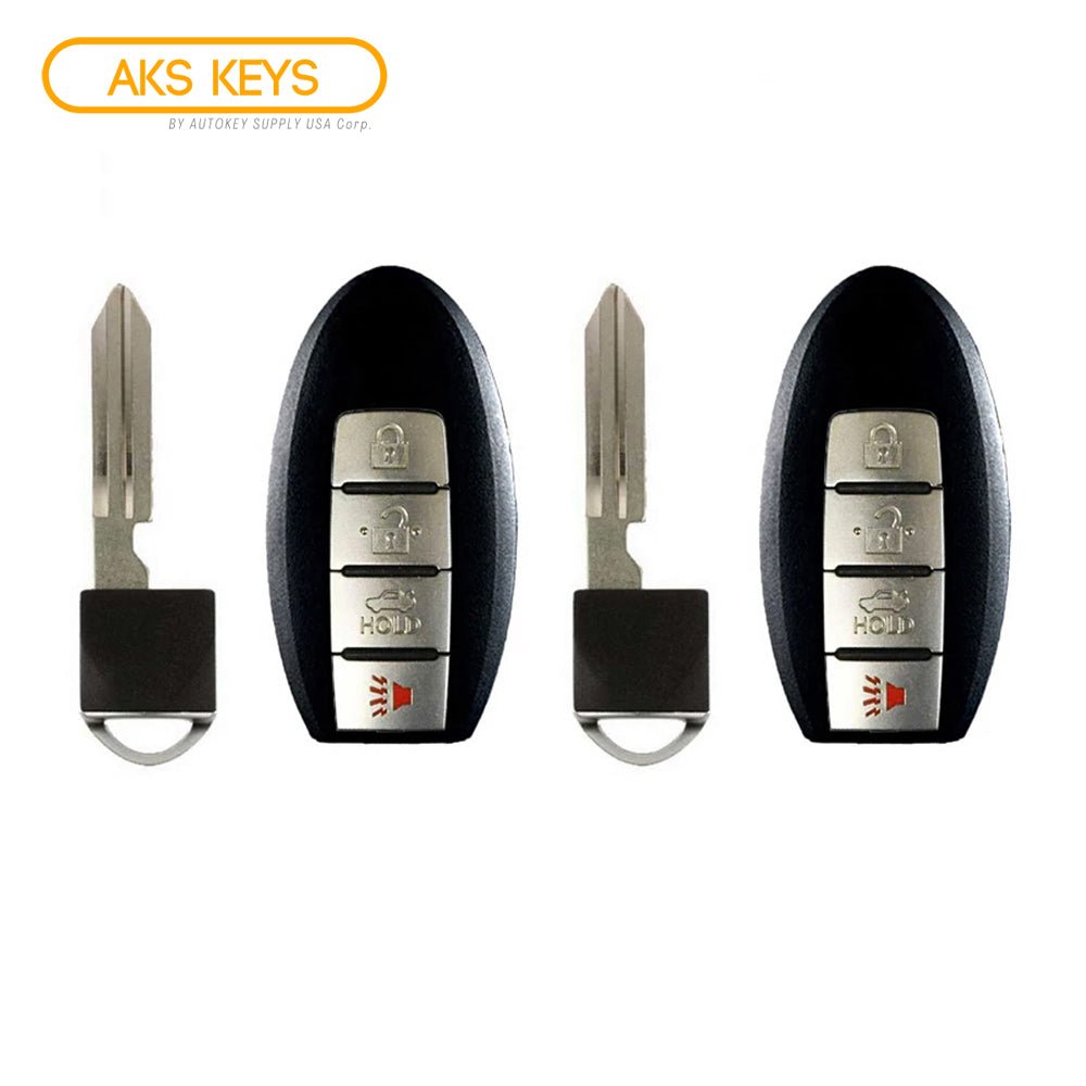 2011 - 2014 Nissan Murano CrossCabriolet Prox Smart Key 4B FCC# KR55WK49622 (2 Pack)