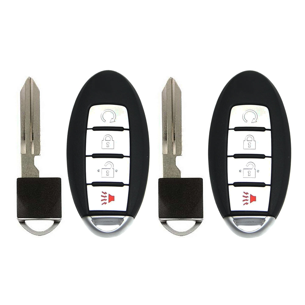 2016 - 2018 Nissan Smart Prox. Key w/ Remote Start 4B FCC# KR5S180144014 (2 Pack)